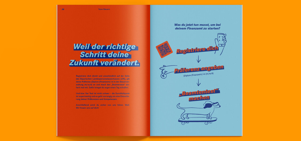 Ausbildungsbroschüre Seiten 38 und 39