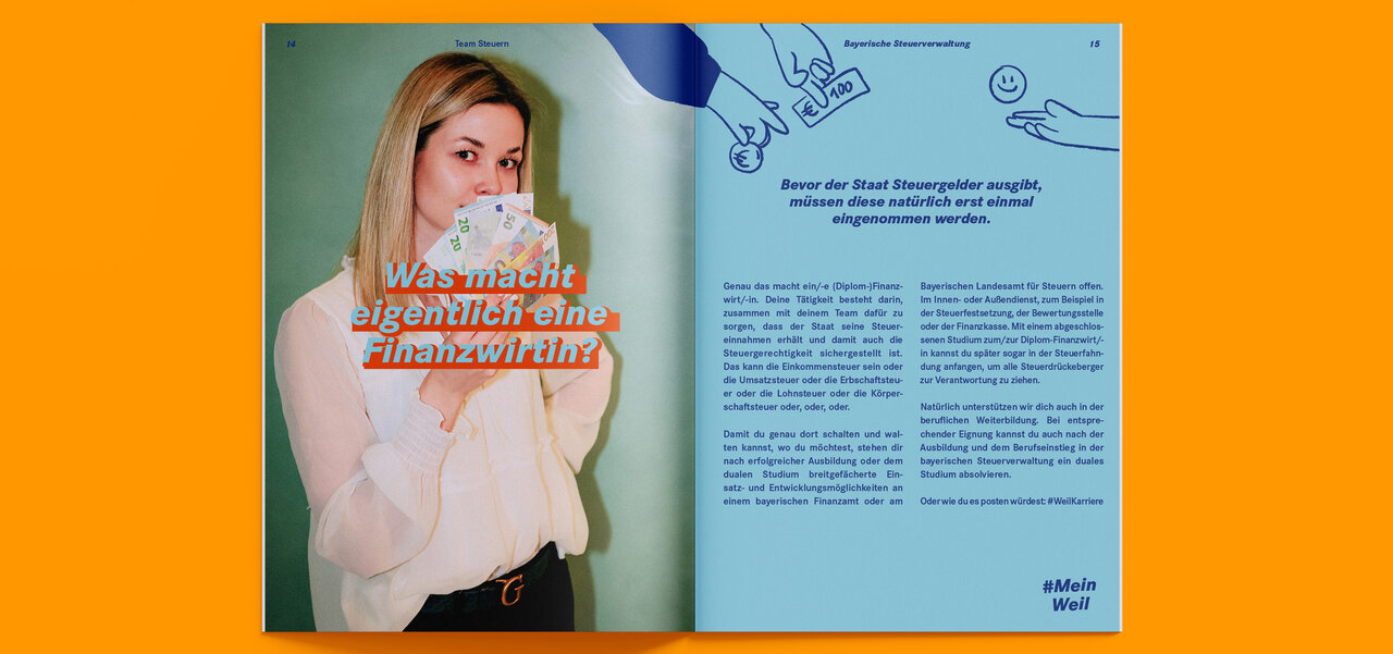 Ausbildungsbroschüre Seiten 14 und 15