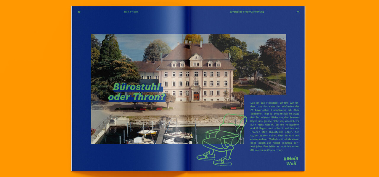 Ausbildungsbroschüre Seiten 16 und 17