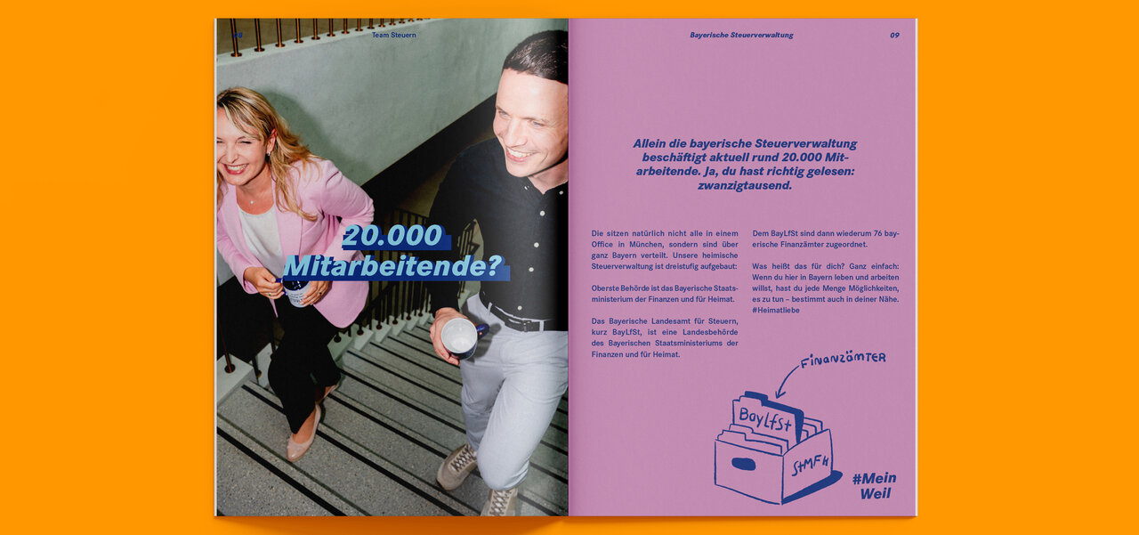 Ausbildungsbroschüre Seiten 8 und 9