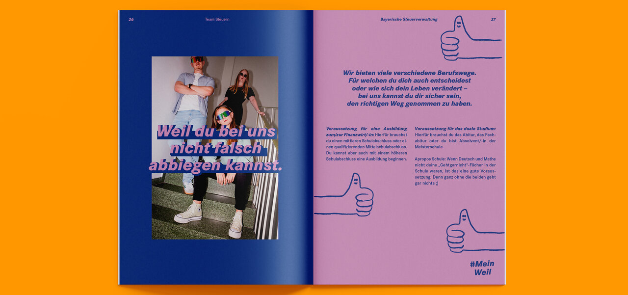 Ausbildungsbroschüre Seiten 26 und 27