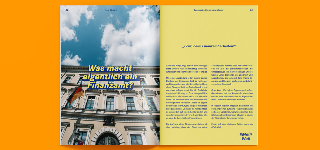 Ausbildungsbroschüre Seiten 4 und 5